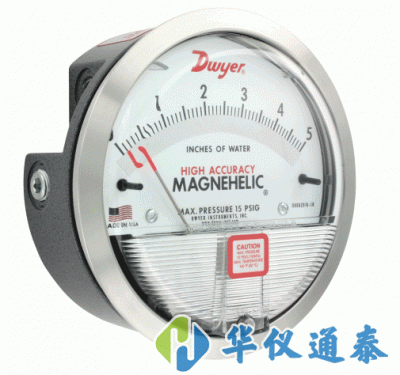 美国Dwyer MAGNEHELIC 2000系列差压表