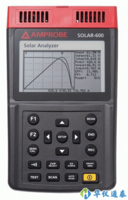 美国AMPROBE(安博) SOLAR-600太阳能分析仪