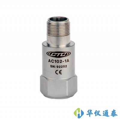 美国CTC AC102-1A/2C/3C/6C通用型加速度振动传感器