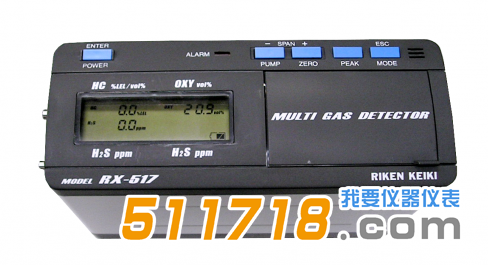日本理研RX-517便携式复合气体检测仪.png